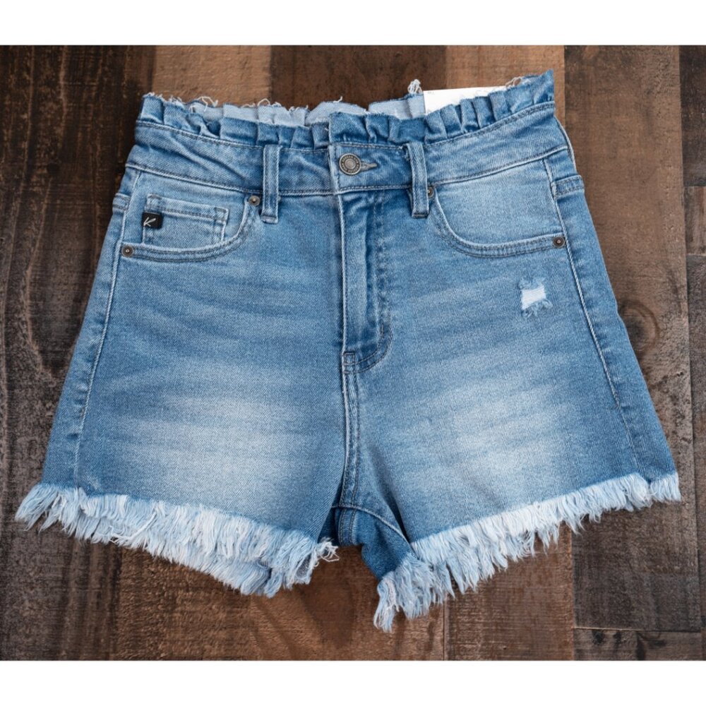 π KanCan High Rise Jean Shorts - Size 3/25 - Picture 9 of 10
